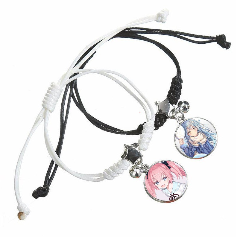 Vòng tay đôi IN HÌNH Tensei Shitara Slime Datta Ken Lúc đó, tôi đã chuyển sinh thành slime anime chibi xinh xắn