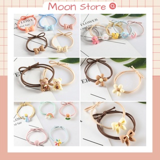 Dây buộc tóc nhiều mẫu xinh xắn cute
