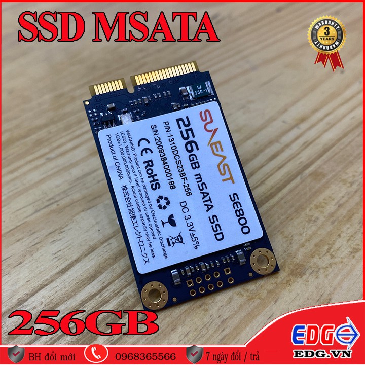 Ổ Cứng SSD MSata 256GB mới, hàng hãng SUNEAST | BigBuy360 - bigbuy360.vn