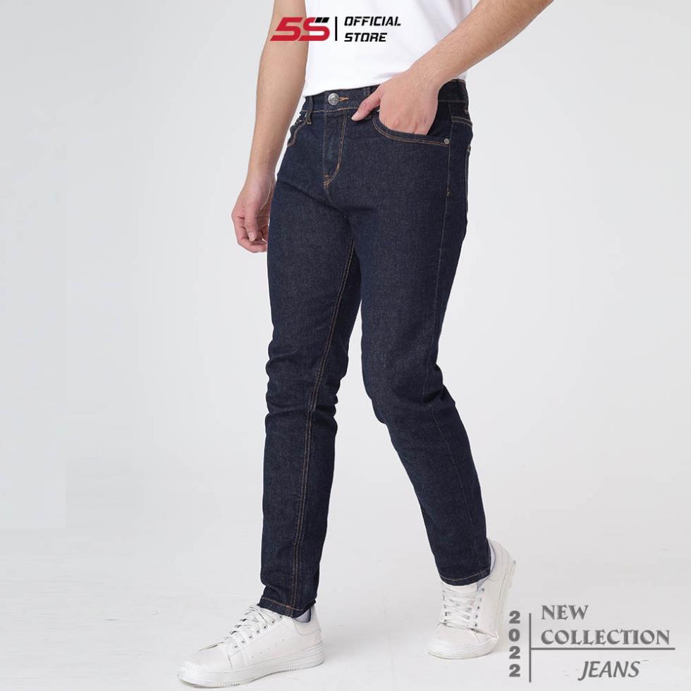 Quần Jean Nam 5S, Chất Cotton Cao Cấp, Bền Màu, Co Giãn, Không Bai Xù Phom Ôm Vừa Trẻ Trung *