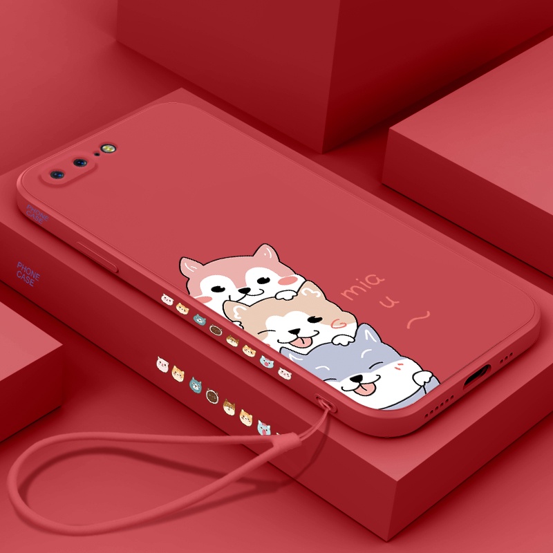 Ốp Điện Thoại TPU Mềm Chống Sốc Hình Ba Chú Thú Cưng Dễ Thương Cho iPhone X XR XS Max 6 6S 7 8 Plus SE 2020 2022