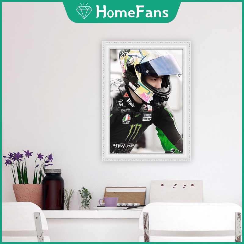 Wang Yibo Tranh Đính Đá 5D Tự Làm Hình Thần Tượng Kích Thước 30x40cm/40x50cm Trang Trí Nhà Cửa