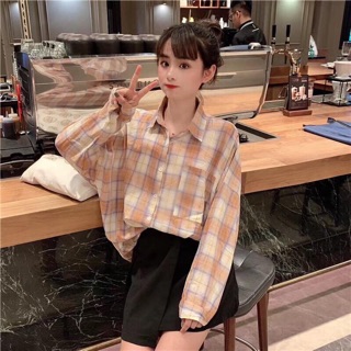 Áo sơ mi kẻ QC
