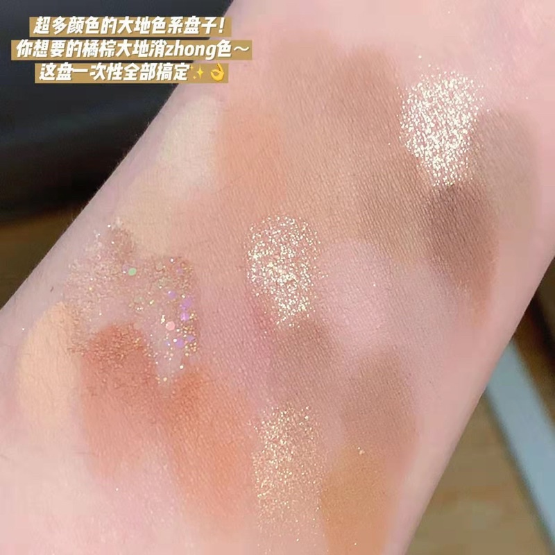 Phấn Mắt Bảng Màu 25 Màu Có 2 Tone Nude + Khói + Hồng Dễ Dùng