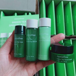 SET TRÀ XANH MINI INNISFREE GREEN TEA SPECIAL KIT