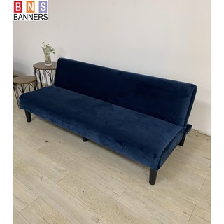 Ghế sofa giường đa năng KN2001-Xanh Dương Nhung 168*86*35 (Sofa Bed)