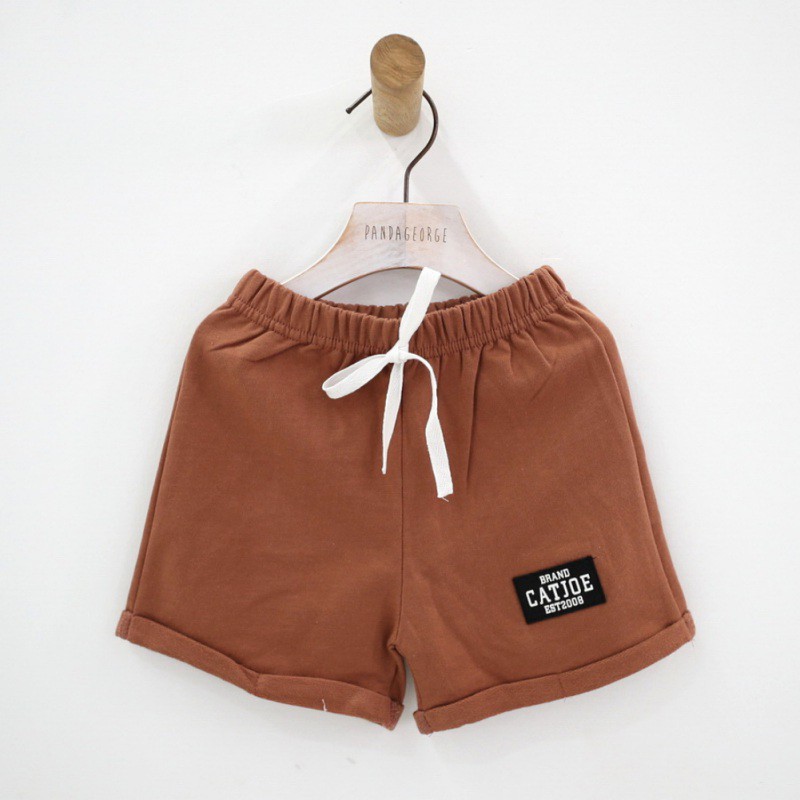 Quần short cotton lưng thun thoải mái cho bé