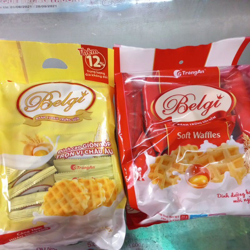 Bánh Belgi trứng sữa, mềm Tràng An