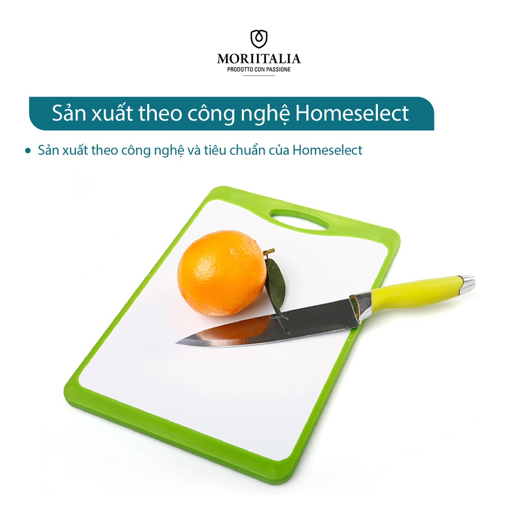 Thớt nhựa Homeselect an toàn kháng khuẩn Moriitalia CX0002/7552