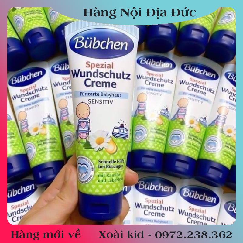 Kem dưỡng da chống nẻ dưỡng ẩm toàn thân buchen wind &amp; wetter Creme 75ml chính hãng đức dành cho trẻ em trẻ sơ sinh