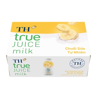 Thùng 24 chai 300ml nước uống sữa trái cây th true juice milk
