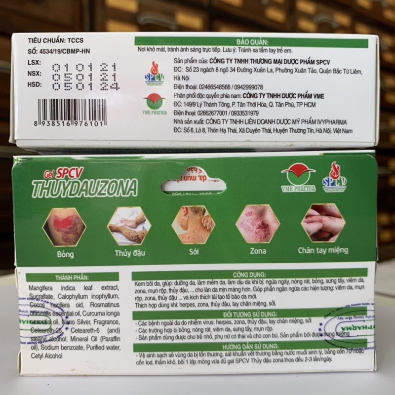 THUYDAUZONA - Thuỷ Đậu Zona Dời Leo