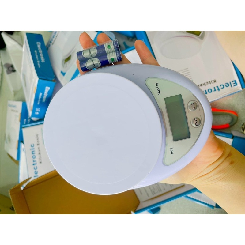 CÂN TIỂU LY TỐI ĐA 5kg chạy bằng pin