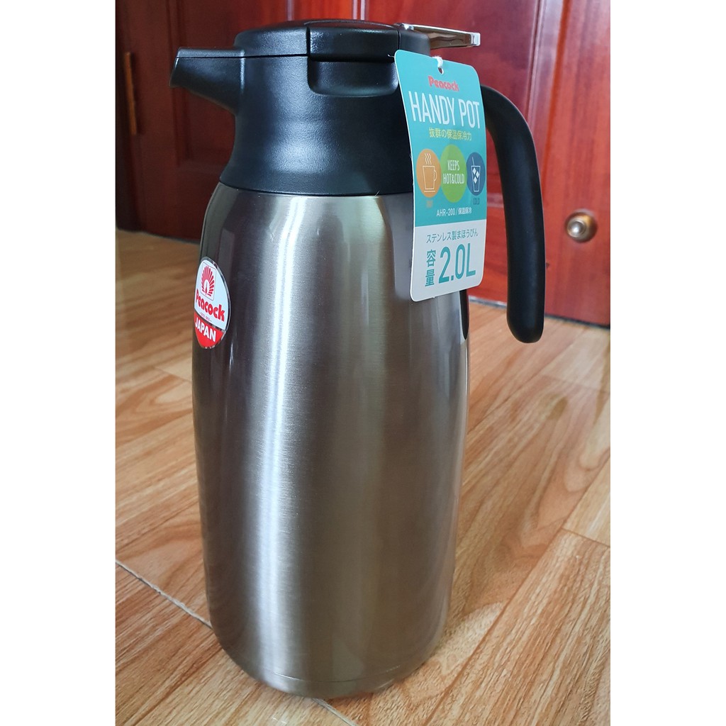 Bình Giữ Nhiệt Nhật Bản 2 Lít_PEACOCK_AHR-200