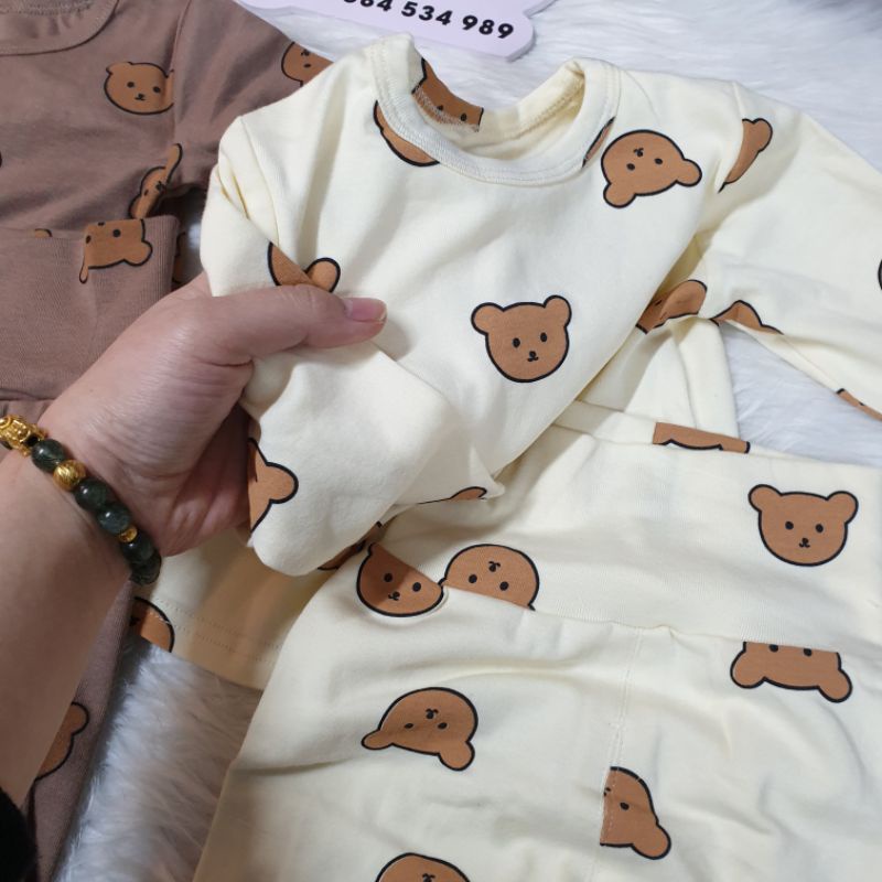 Bộ Quần Áo Thu Đông Cho Bé Trai Bé Gái
