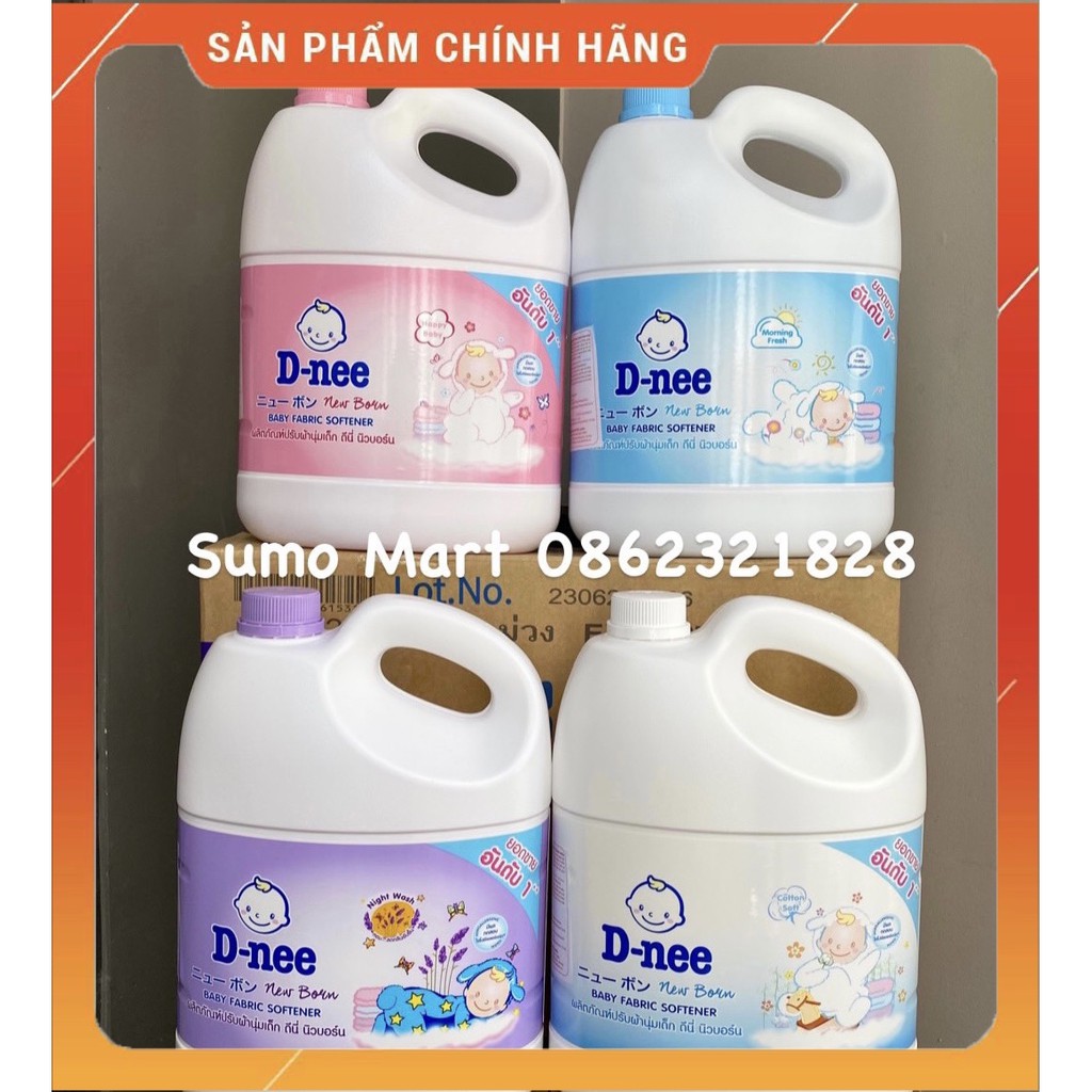 Nước xả Dnee Thái Lan tem Đại Thịnh 3000ml