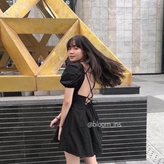 ĐẦM XOÈ TAY PHỒNG ĐAN DÂY LƯNG