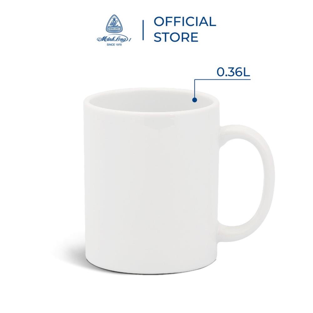 Ly uống nước gốm sứ cao cấp Minh Long 0.3l - Ca uống nước Minh long dung tích 0.3 lít