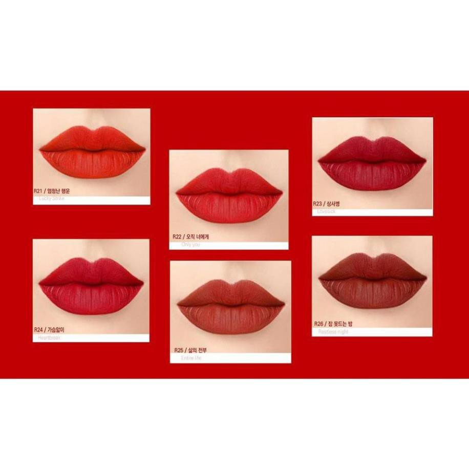 Son Agapan Pit a Pat Matte Lipstick Red Limited Edition