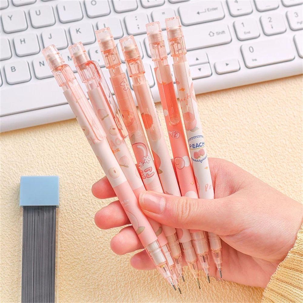 Bút Chì Bấm Ngòi 0.5mm Màu Hồng Dễ Thương