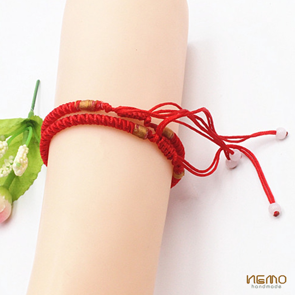 Vòng tay đỏ Bình An Nemo Handmade - DTKP