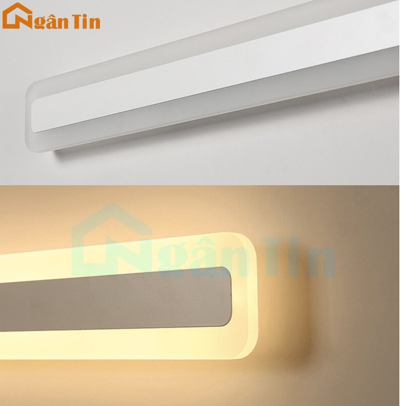 Đèn Led Soi Gương Soi Tranh Trang Trí Trong Nhà 11W Led 3 Chế Độ Màu RG700 Ngân Tin