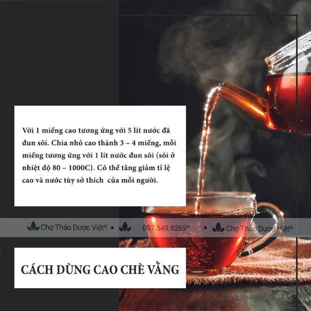 Cao Chè Vằng Nguyên Chất Nhà Làm