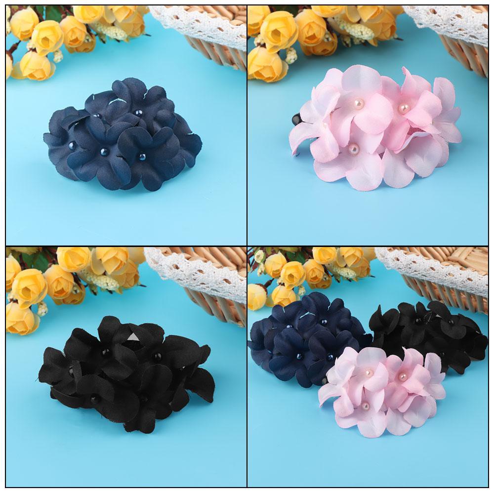 Kẹp Tóc Càng Cua Đính Hoa Handmade Thời Trang Cho Nữ