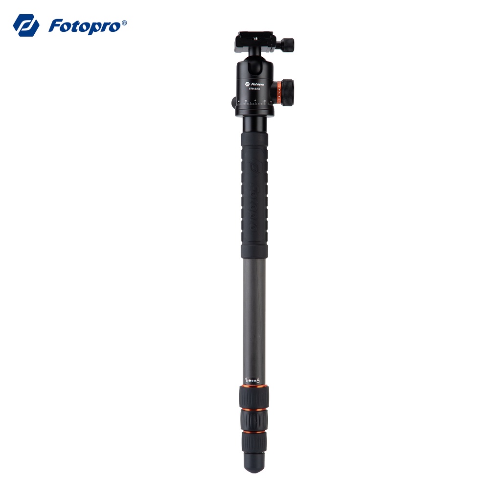 Chân Máy Ảnh Carbon Hiệu Fotopro X-go Max - Monopod. Hàng Chính Hãng