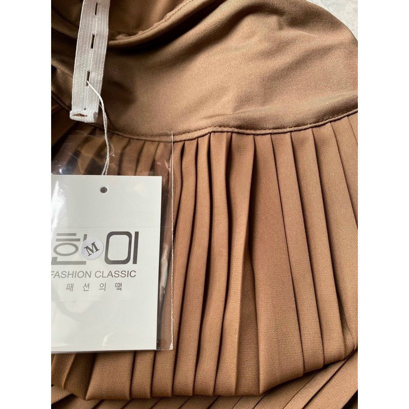 CHÂN VÁY BẦU DÀI - MẶC CẢ BẦU NHỎ BẦU TO XINH XINH