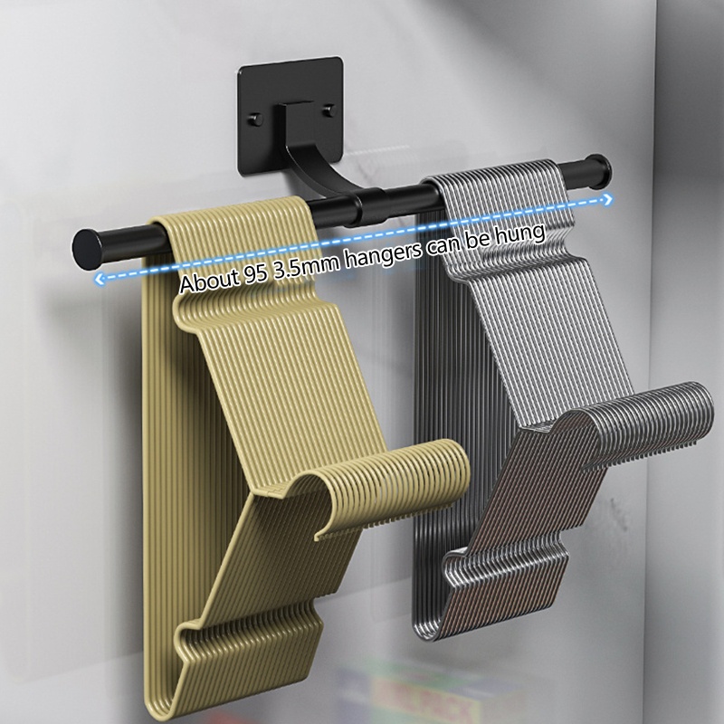 Giá Đỡ Treo Quần Áo Bằng Nhôm Tiết Kiệm Không Gian