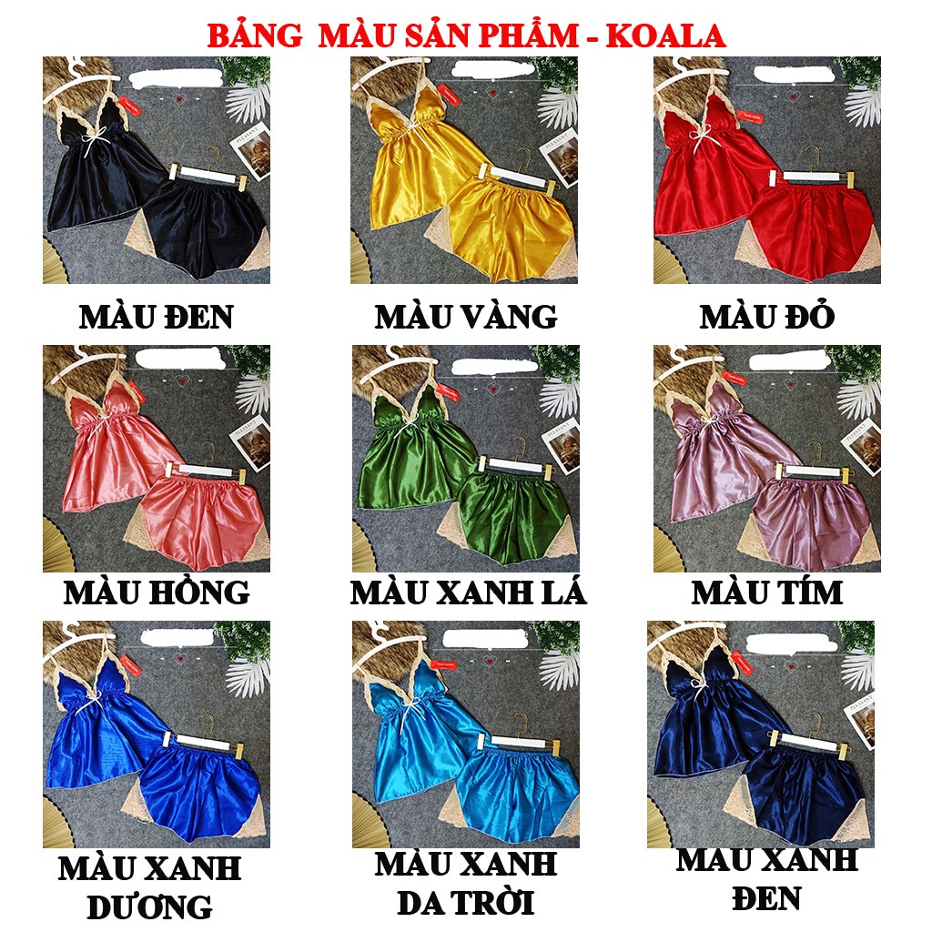 Đồ ngủ 2 dây bigsize chất lụa phi có mút hở lưng sexy, quần có ren tam giác xinh xắn, TTKL_DN5 | BigBuy360 - bigbuy360.vn