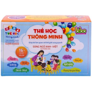 Bộ 416 thẻ học thông minh - 16 chủ đề cho bé