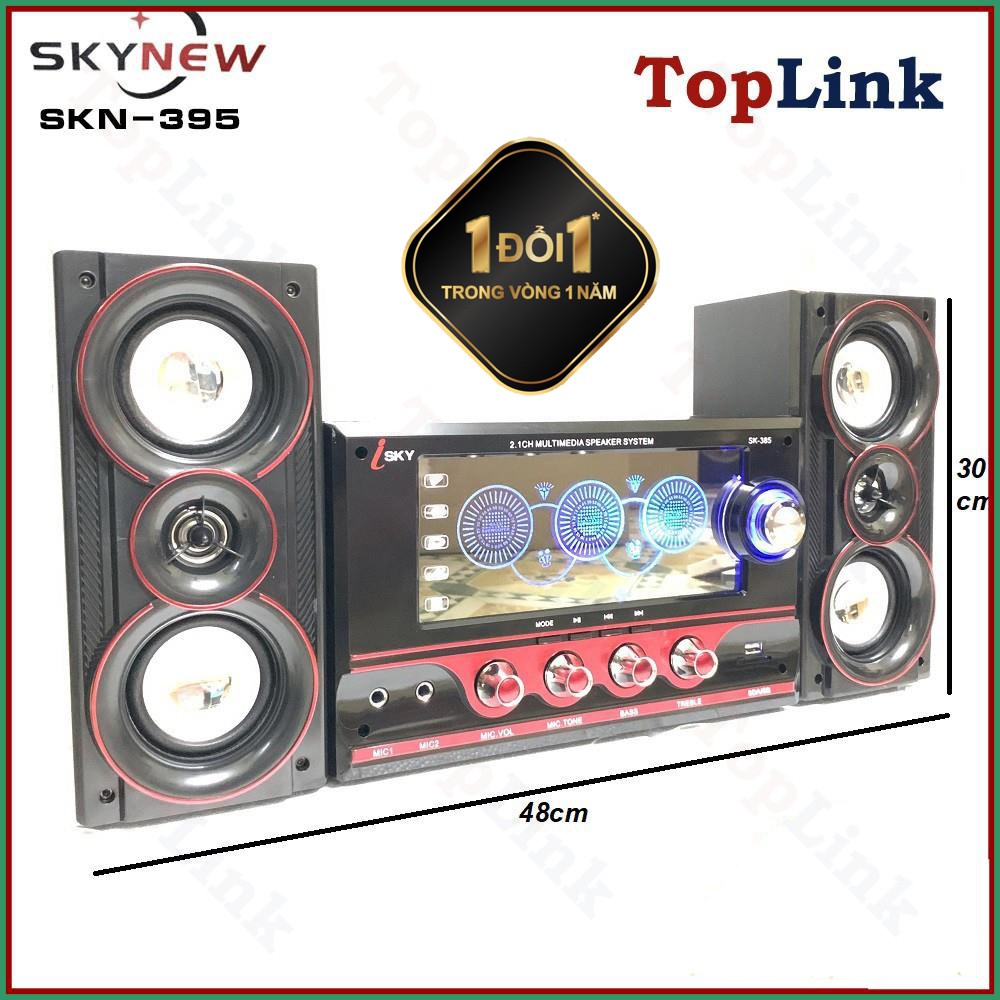 [TopLink] Dàn Âm Thanh Tại Nhà - Loa Vi Tính Hát Karaoke Có Kết Nối Bluetooth USB SKYNEW - SKN395