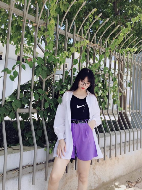 Quần ngố vải chất tuyết mưa cao cấp