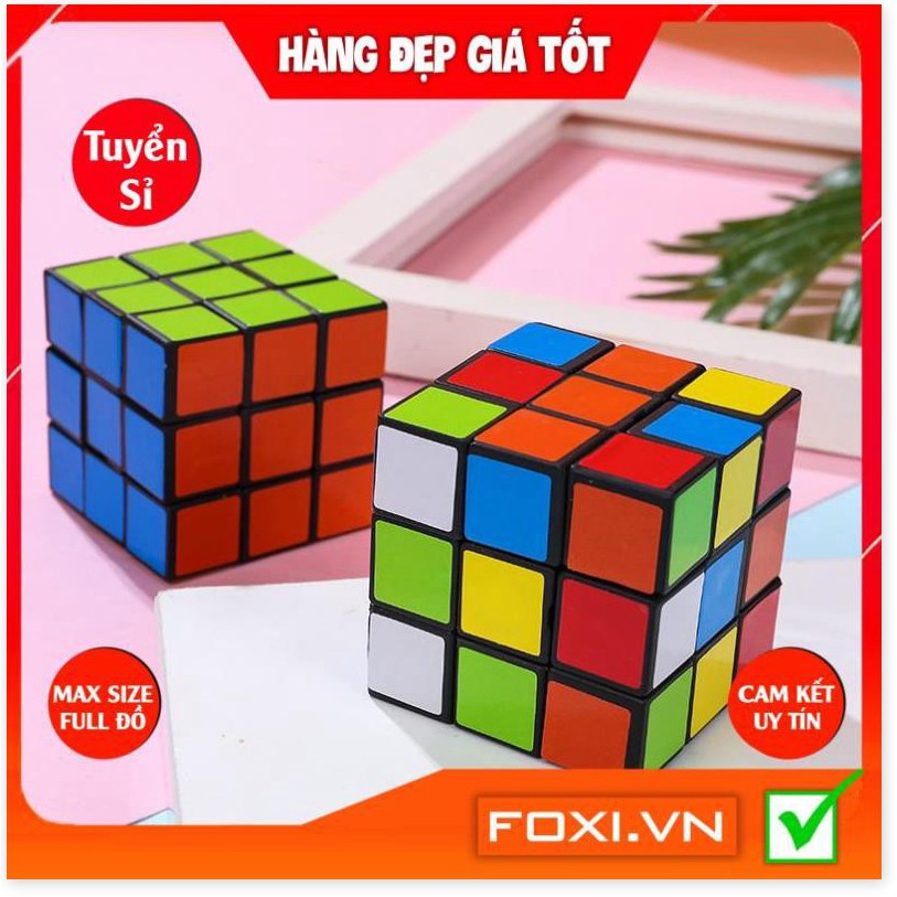 Khối Rubik-Rubic 3x3-2x2-Đồ chơi giải trí phát triển trí tuệ cao cho trẻ-kích thích não bộ toàn diện