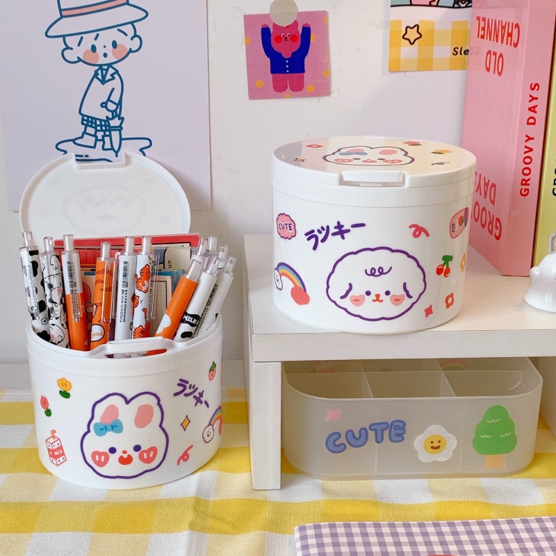 Thùng rác cỡ nhỏ để bàn Thiết Kế Vỏ Sò Độc Đáo Tiện Dụng Cho Gia Đình/ Văn Phòng