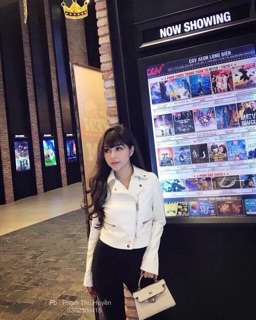Áo Khoác Da Nữ Cao Cấp