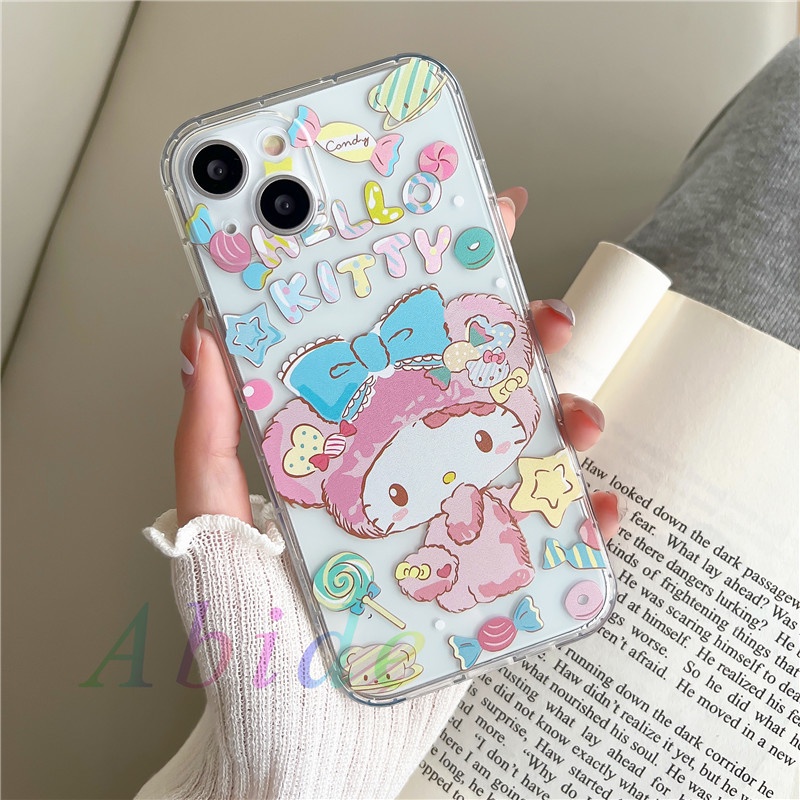 Ốp Điện Thoại Mềm In Hình Mèo Kitty Cho Oppo F11 A91 reno2F A72 A92 4G A55 A56 A57 A5 2020 reno 5pro