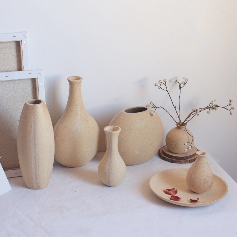 Bình Hoa Để Bàn Trang Trí Nhà Cửa Phong Cách Retro