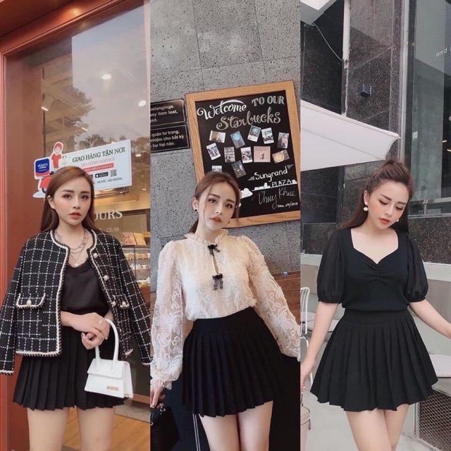 Chân váy xếp ly hot girl Ngọc baby | BigBuy360 - bigbuy360.vn
