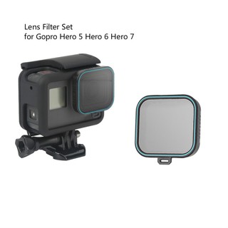 Bộ kính lọc nd ( ND4 ND8 ND16 ) và CPL cho Gopro Hero 5 Hero 6 Hero 7
