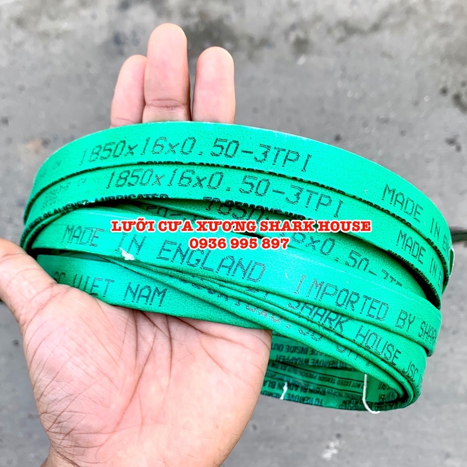 Lưỡi cưa xương thịt, giò heo, xương bò loại 1850mm hàng Anh Quốc năng suất gấp 2-3 lần - Sỉ giá tốt