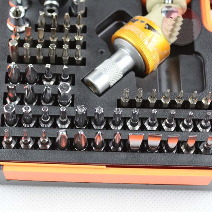Bộ tua vít đa năng 69 in 1 Jakemy JM-6111 hãng phân phối chính thức (Cam) Nhất Tín Computer