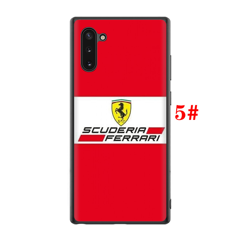 Ốp Điện Thoại Tpu Silicon Mềm Hình Logo Xe Hơi Ferrari Cho Samsung S7 Edge S8 Plus S9 Sxe27