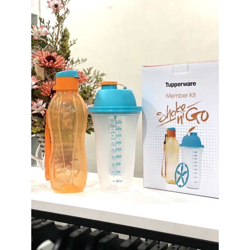 {295 giảm 208} Bộ Sản Phẩm Memberkit Shake N Go Tupperware