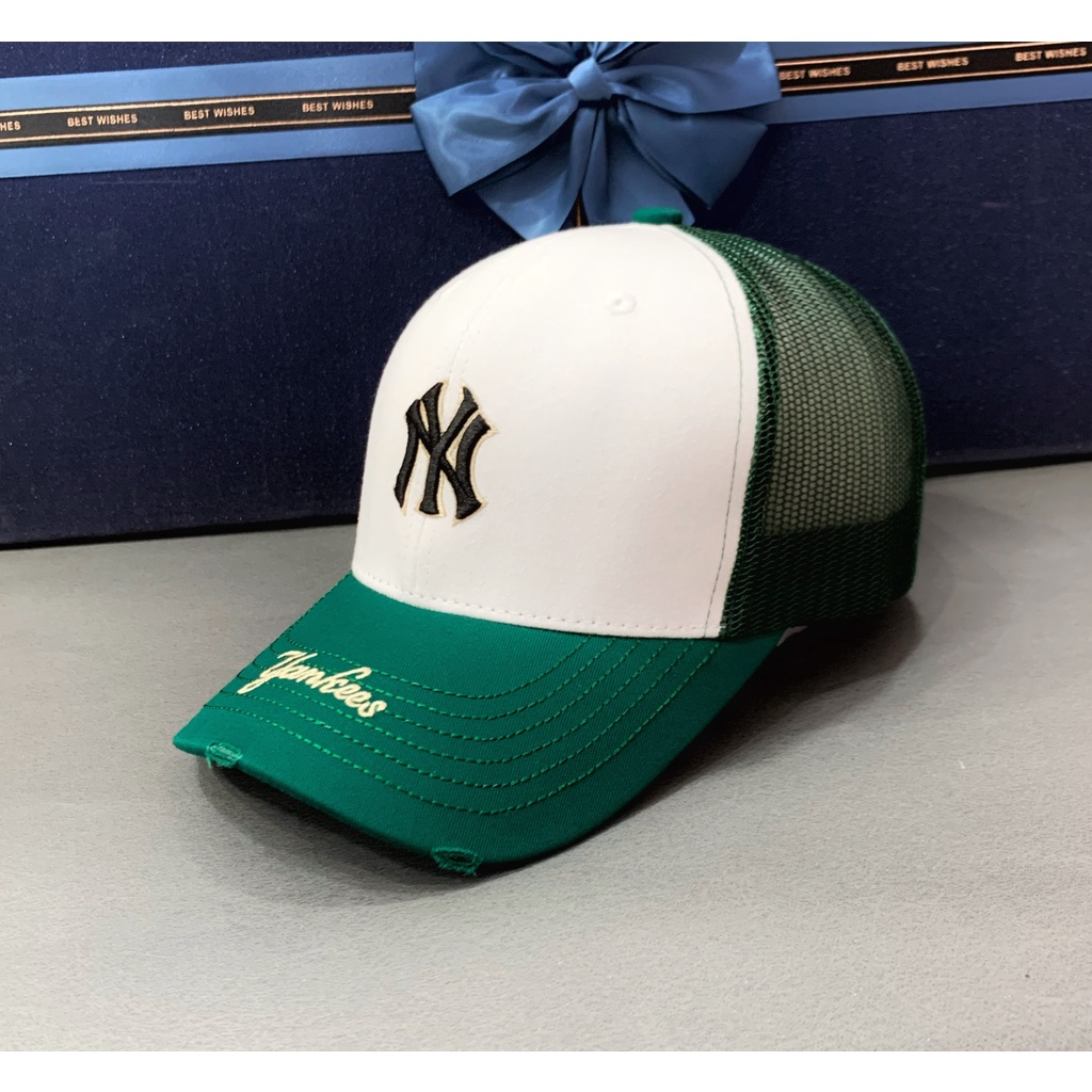 Nón kết MLB, Mũ lưỡi trai NY - Mũ lưỡi trai ❤️ Nón kết thêu chữ