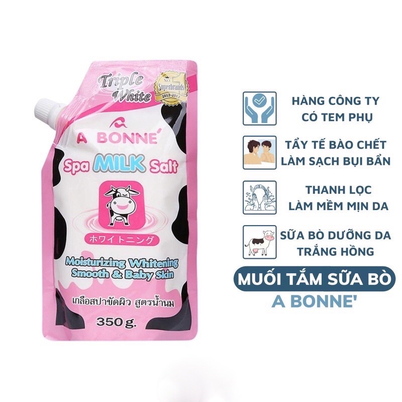 Muối Tắm Tẩy Tế Bào Chết Spa Milk Salt