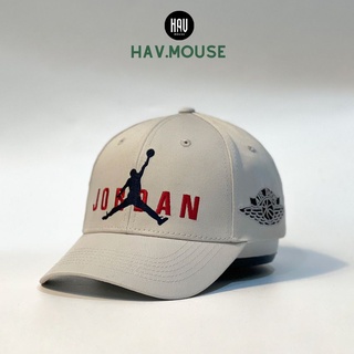 Nón lưỡi trai JORDAN màu Be cá tính dành cho cả nam và nữ full hộp để làm quà tặng