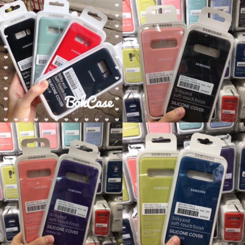 Ốp lưng Silicon Cover galaxy S10/ S10 Plus chống bám bẩn - Nhiều màu